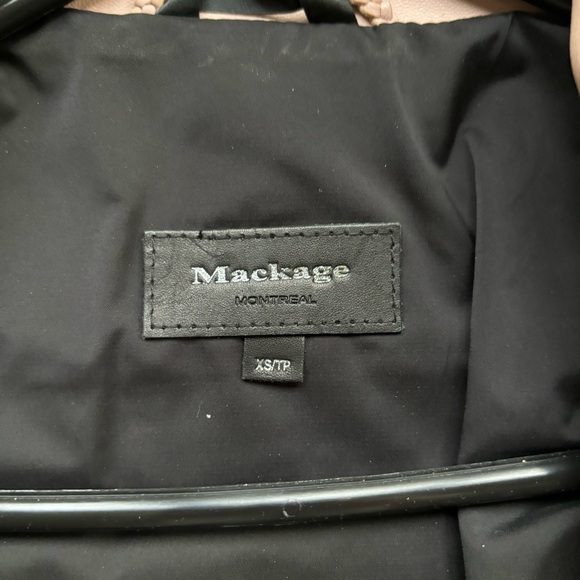 Mackage pink leater motorcycle jacket - Picture 5 of 7